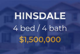 Sale closed in Hinsdale: $1.5 million for a four-bedroom home