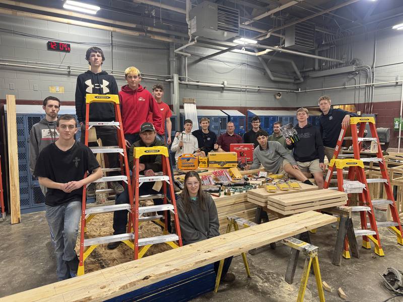 Whiteside Area Career Center has received a $6,000 financial donation from the Martinez Foundation to support its Building Trades program.