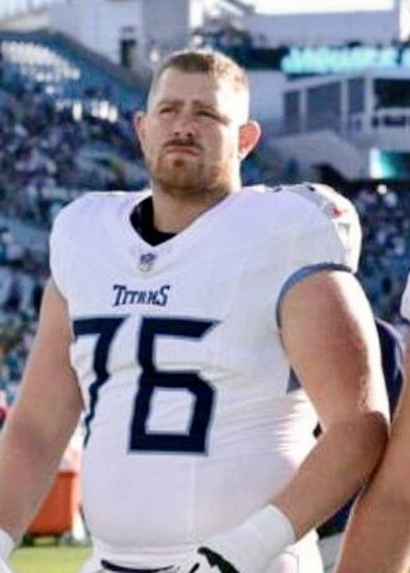 Andrew Rupcich will make first NFL start for the Titans on Sunday in Nashville.