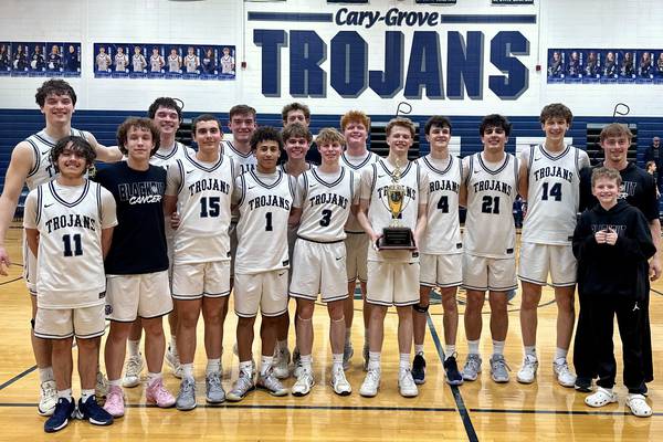 AJ Berndt scores 1,000th point as Cary-Grove tops Crystal Lake Central, clinches share of FVC boys hoops title