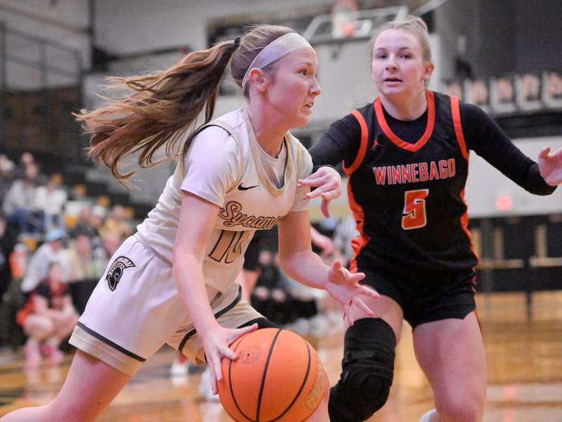 Cortni Kruizenga’s big play leads to key 3-pointer for Quinn Carrier in Sycamore win over Winnebago