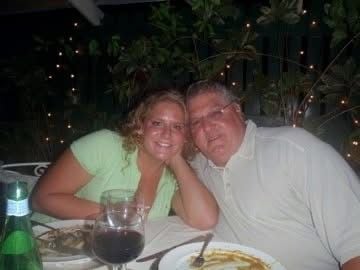 Anna Mary Schneider, 18, of Sleepy Hollow, in 2008 with her father Lawrence 