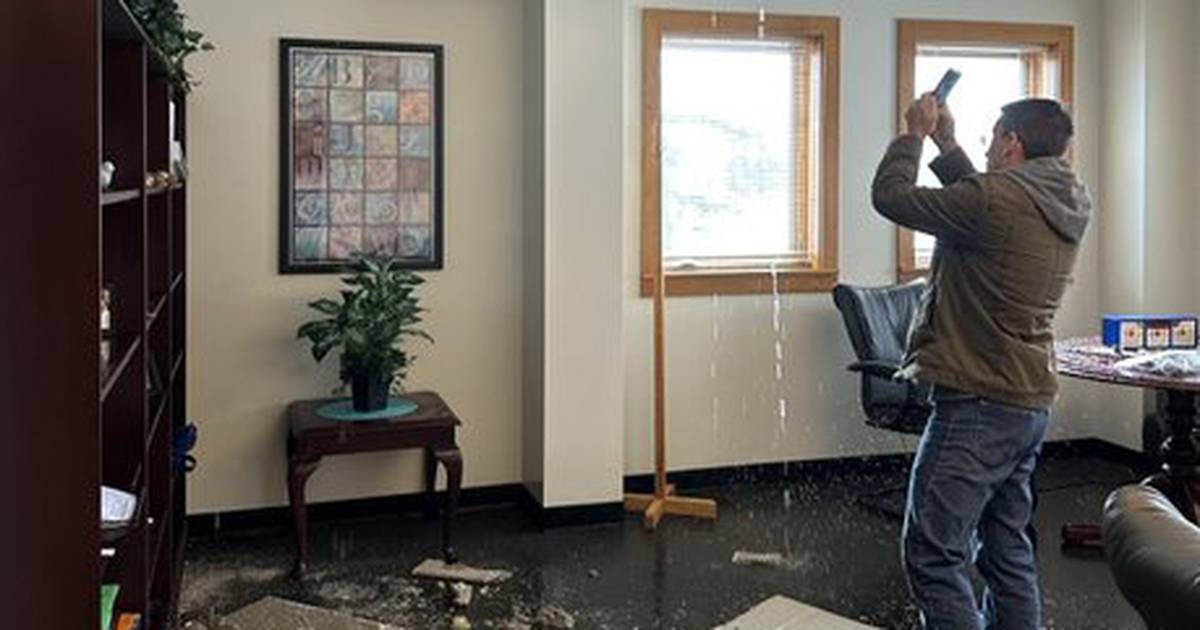 Yorkville Public Library closed for cleanup due to flooding caused by