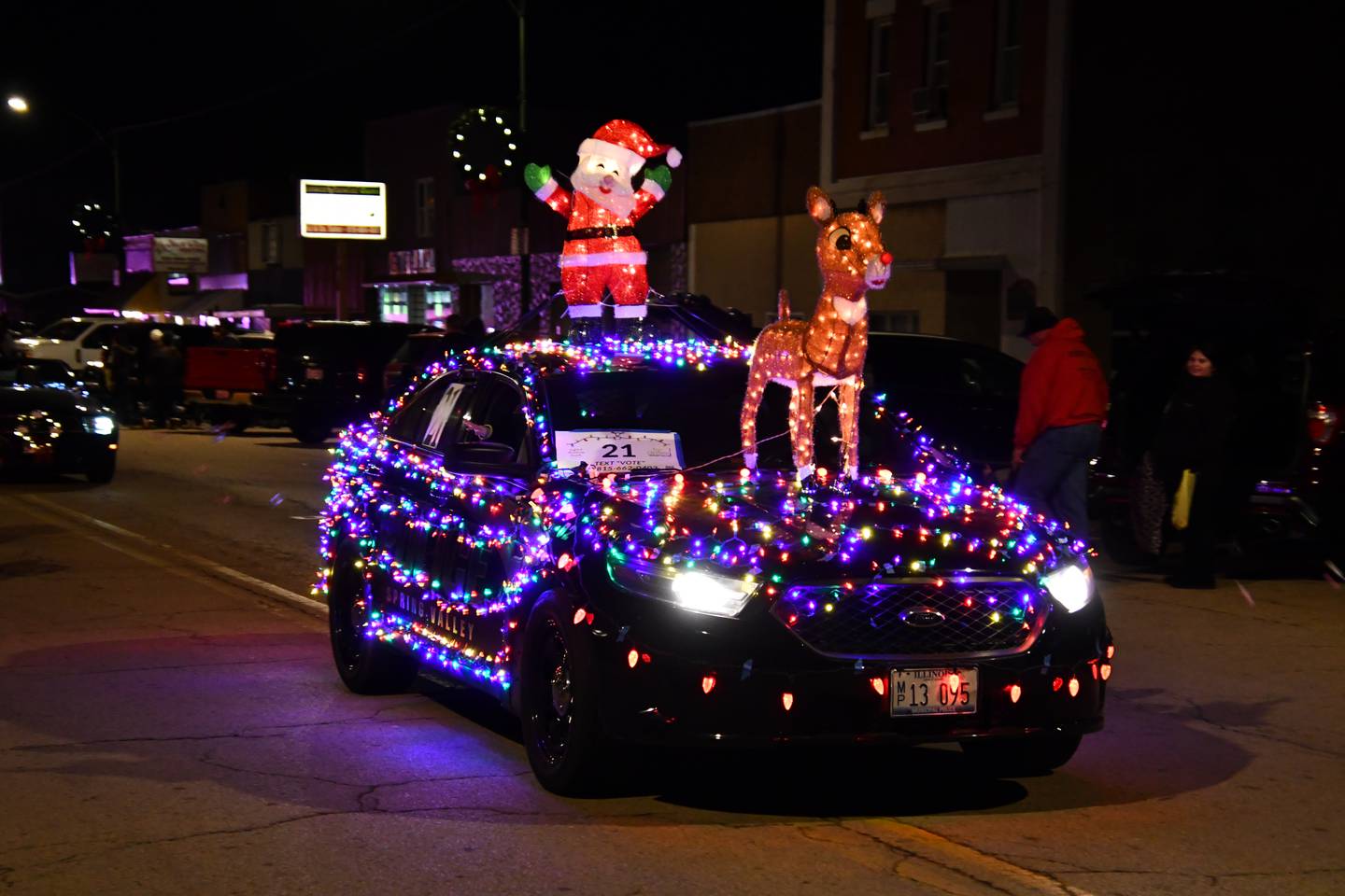 Saturday's Lighted Christmas Parade in Spring Valley