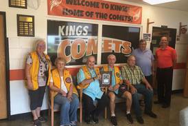 Rochelle Lions Club donates to Kings Elementary
