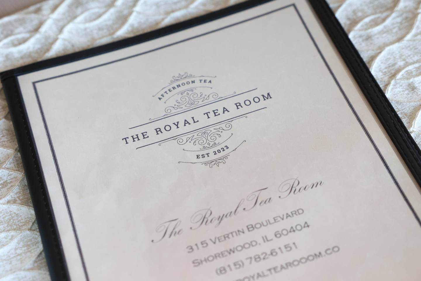 The Royal Tea Room, located in Shorewood, offers a relaxing elegant experience of tea and desserts.