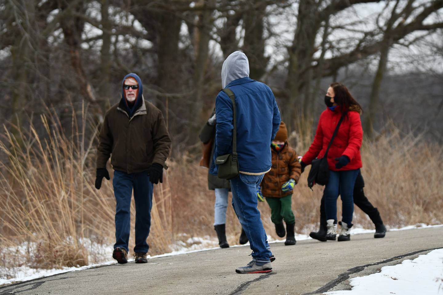 People hike trails around the Four Rivers Environmental Education Center in Channahon during Eagle Watch 2022. . The Forest Preserve District of Will County will host its annual Eagle Watch program on Jan. 14  at the Four Rivers Environmental Education Center in Channahon.