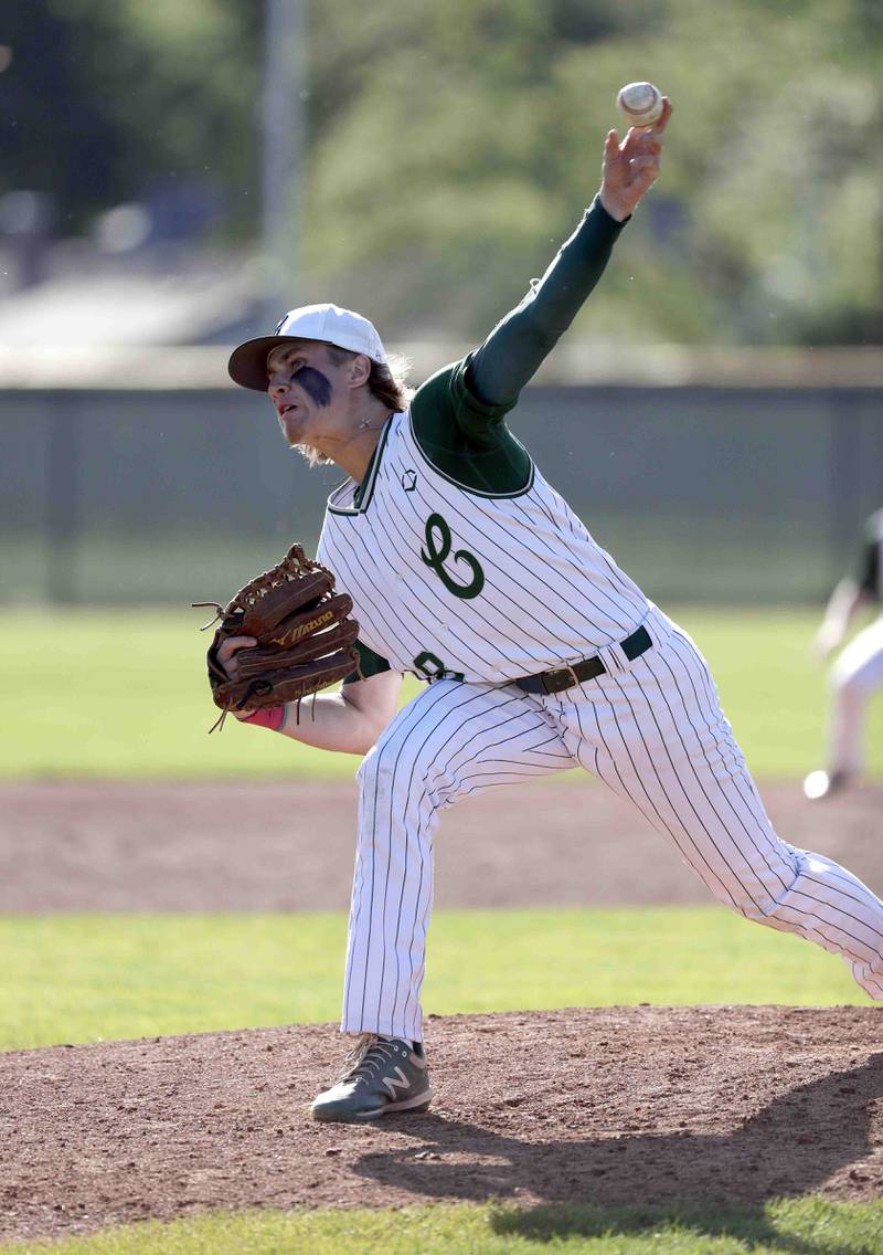 Grayslake Central's Chris Rogers during the IHSA Class 3A sectional semifinals, Thursday, June 2, 2022 in Grayslake.