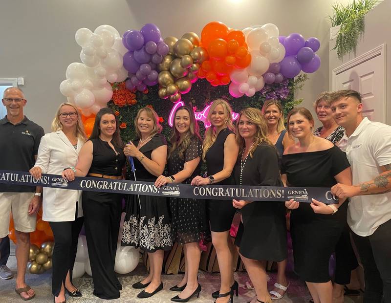 Dermatique Laser & Skin celebrated its expansion with a ribbon-cutting ceremony at 407 S. Third Street in Geneva on August 24, 2023