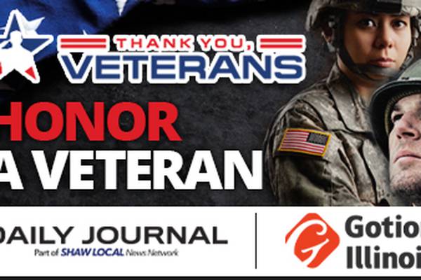 Honor a veteran in our Thank You, Veterans Contest