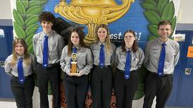Princeton High scholastic bowl team place third at Winnebago Invitational