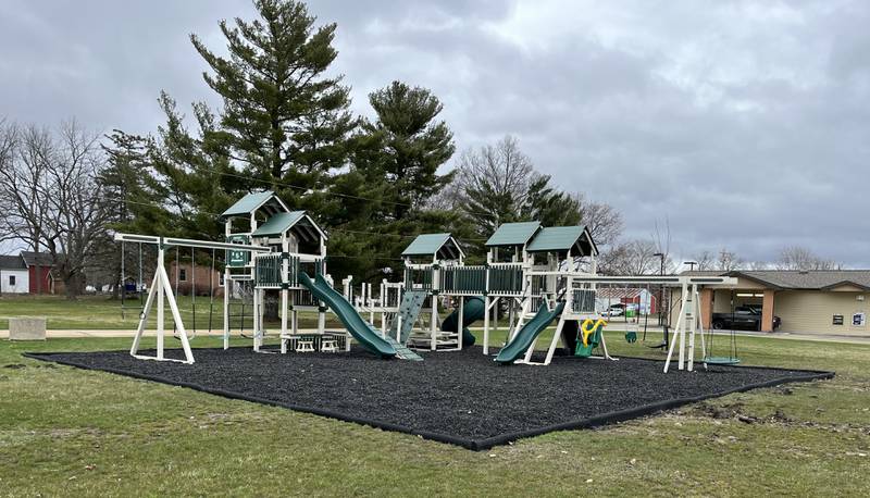 The village of La Moille has announced the grand opening and ribbon cutting celebration of the new playground equipment that has been installed at LaMoille Park.