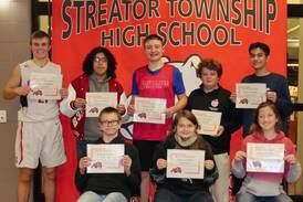 Streator High School honors January 2022 students of the month