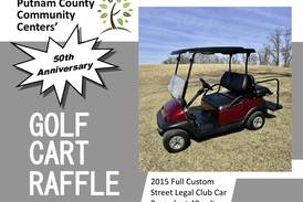 Putnam Co. Community Center to hold golf cart raffle July 18