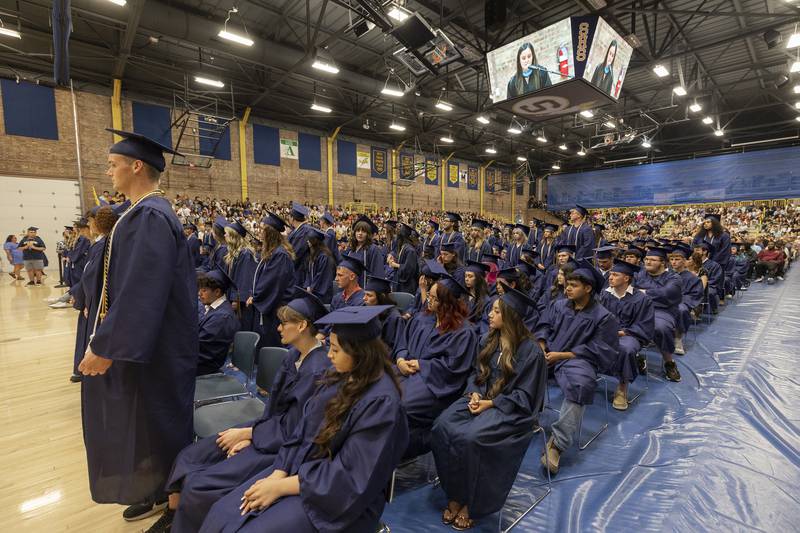 Graduates exceeding academic standards are recognized Friday, May 24, 2024 during Sterling High School’s commencement.