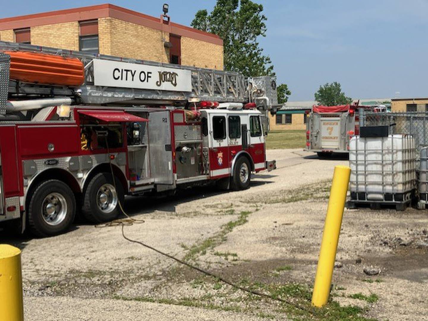 Joliet firefighters respond to a kitchen fire on Monday, June 19, 2023, at the River Valley Justice Center in Joliet.