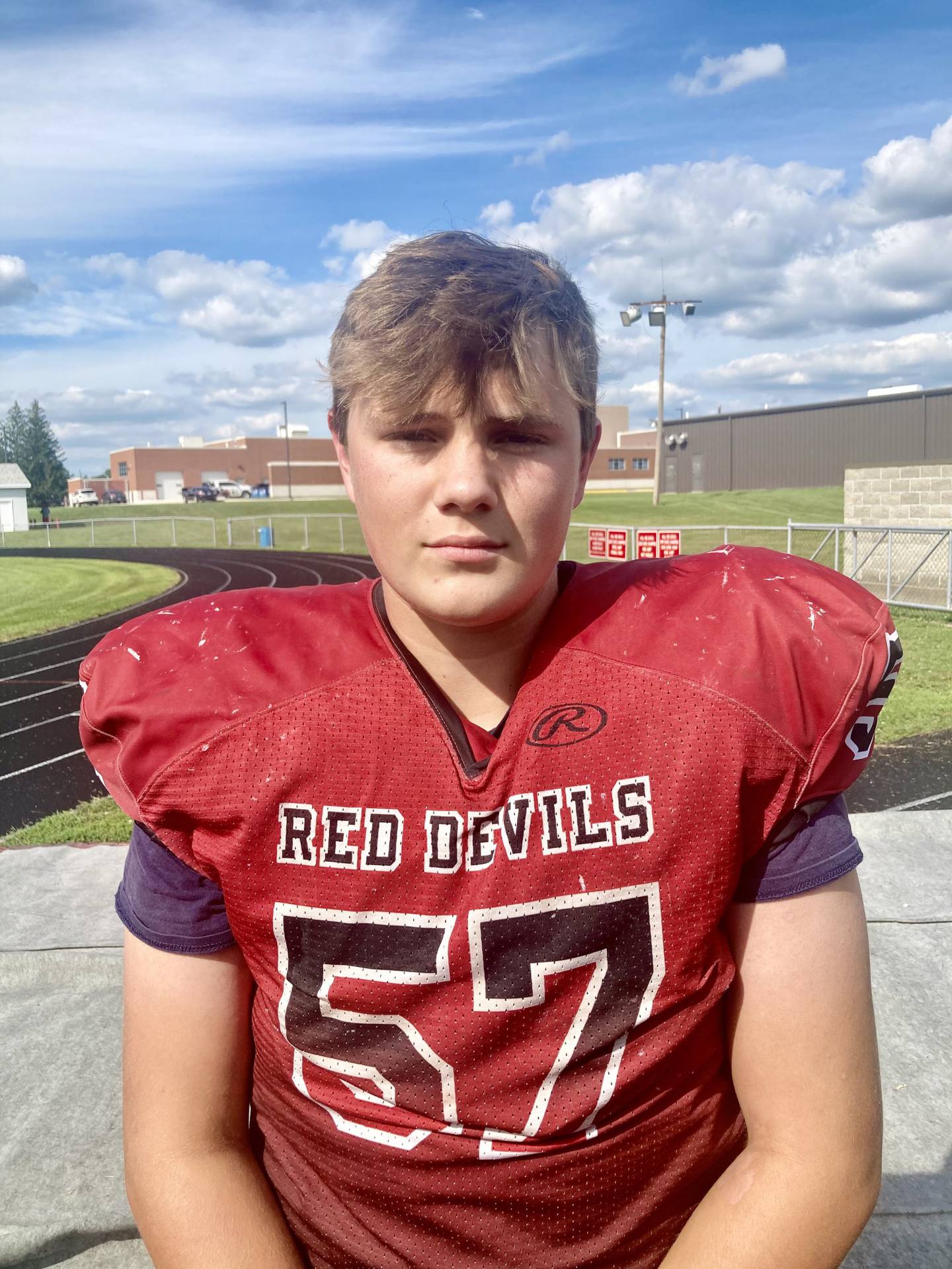 PC senior Cameron Spradling returns for his third season of Red Devils football.