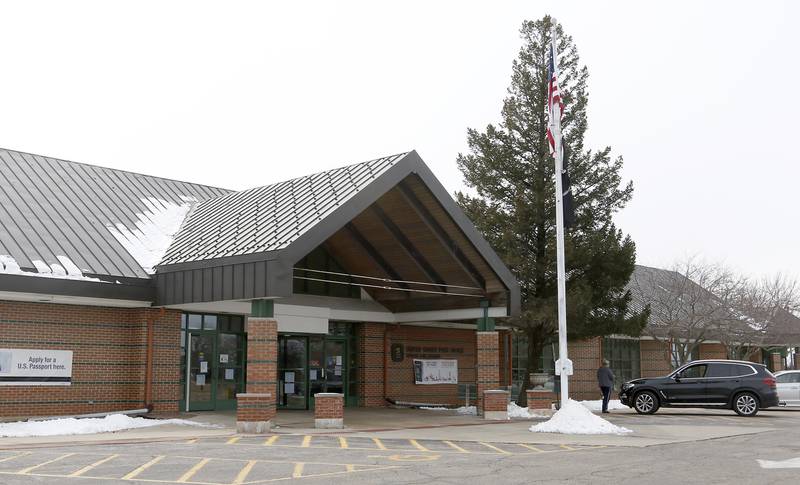 The Crystal Lake Post Office at 301 Congress Pkwy, in Crystal Lake, on March,10, 2022, there are concurrent Senate and House bills to rename the Crystal Lake Post Office the "Ryan J. Cummings Post Office."