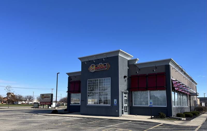 The village of Oswego has received a proposal to locate a marijuana dispensary in a former fast foot restaurant, above, at 2420 Route 30 in the Townes Crossing shopping center.