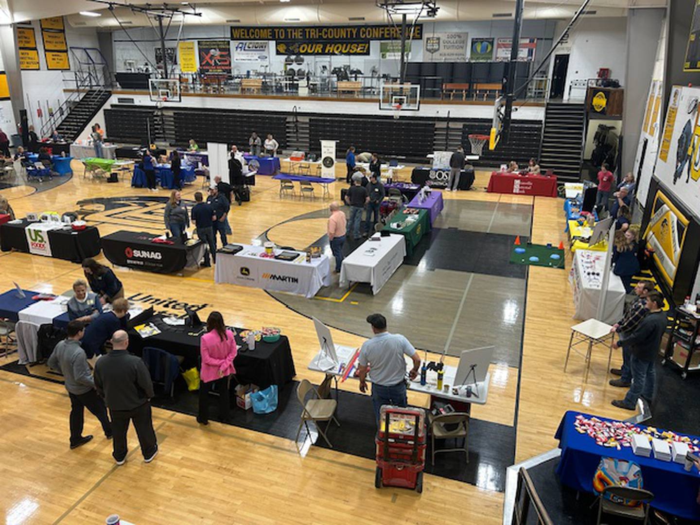 Putnam County High School hosted its inaugural Career Fair on March 19 showcasing the diverse opportunities available in the Illinois Valley.