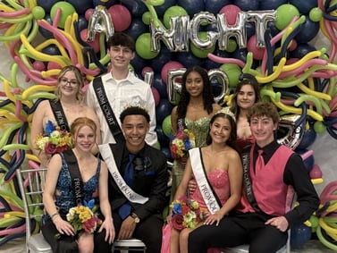 Ringing in Royalty: Yorkville High School elects 2025 Prom Court