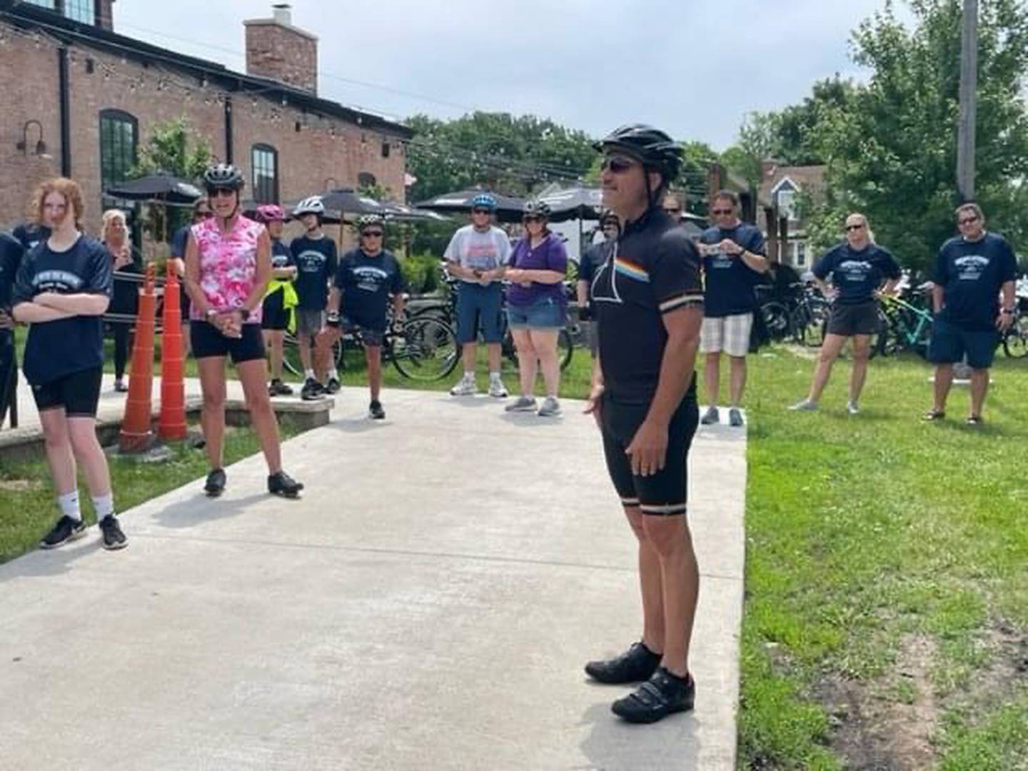 People of all ages are invited to join the annual “Mayor of Plainfield Ride” from noon to 3 p.m. Sunday. The “Mayor of Plainfield Ride” is part of Plainfield Fest, which runs Friday, Saturday and Sunday. This is the third year for the “Mayor of Plainfield Ride.” The event is also a fundraiser for the Plainfield-based AllenForce, but donating is optional. The actual event is free to attend. John Argoudelis, Plainfield’s president (right), is the host and organizer of this bicycle ride.