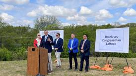 Dixon celebrates $2M federal grant for flood ponds