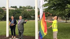 Batavia officials raise rainbow flag, hear about LGBTQ+ needs, events