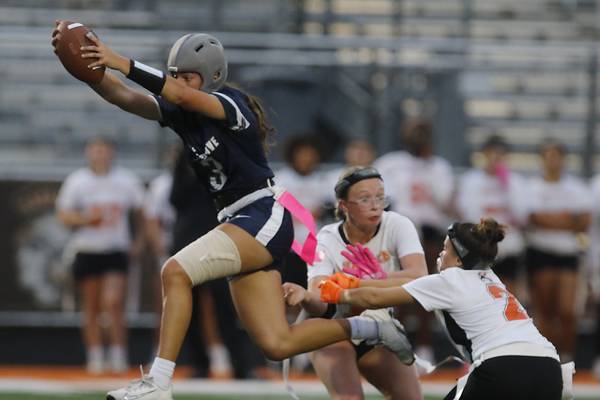 Photos: Cary-Grove vs. Harlem, HSA McHenry Sectional semifinals girls flag football