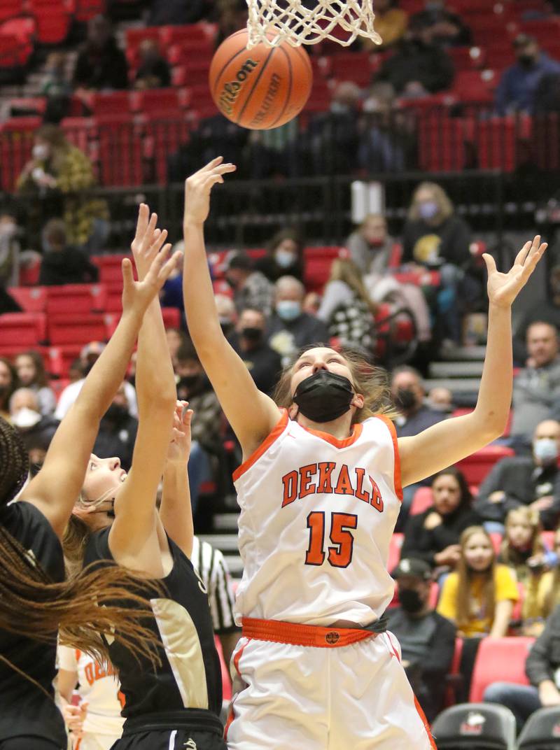 DeKalb Sycamore during the First National Challenge Friday, Jan. 28, 2022, at The Convocation Center on the campus of Northern Illinois University in DeKalb.