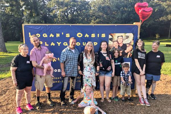 Logan’s Oasis holds groundbreaking ceremony for new playground at Marilla Park in Streator