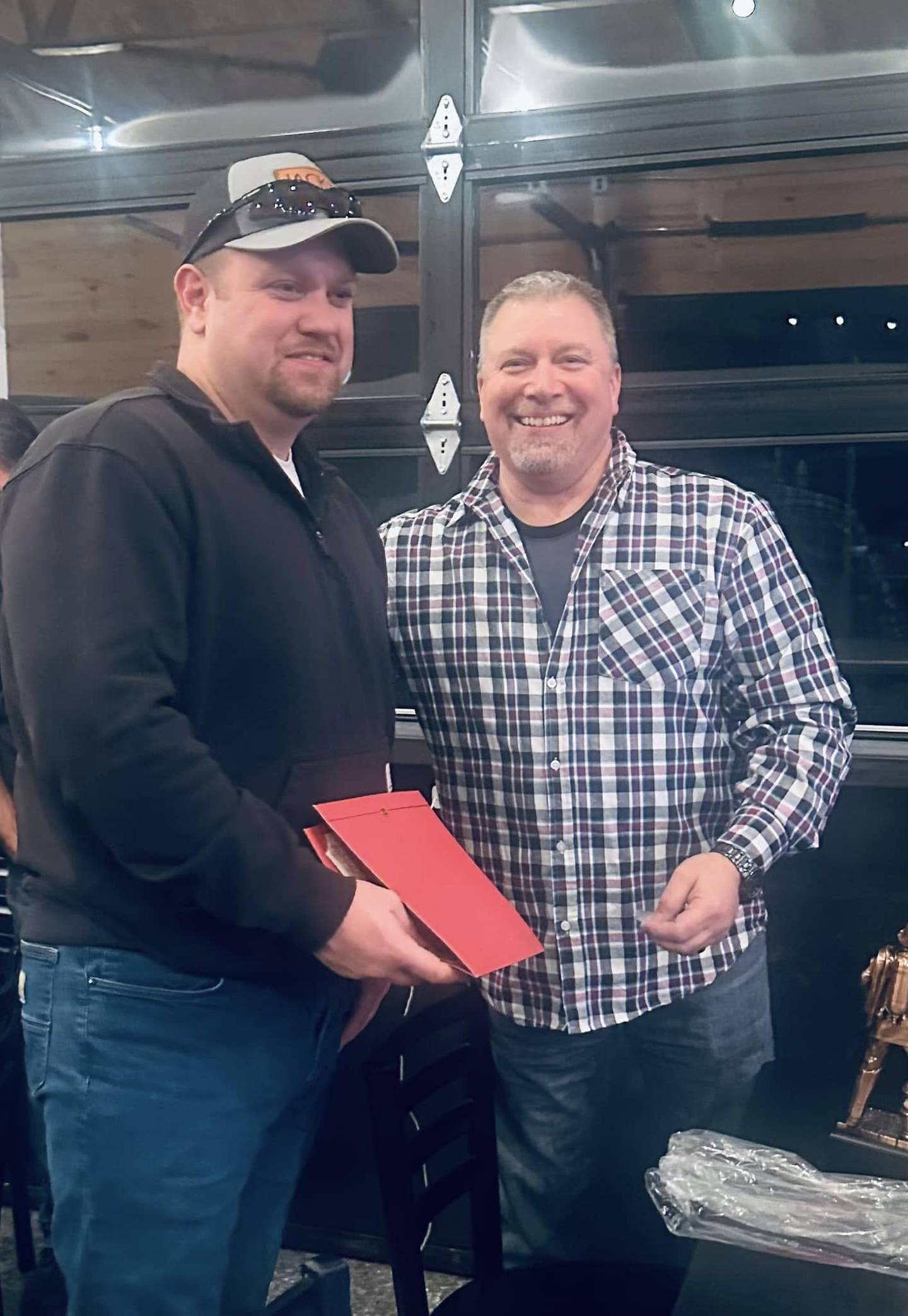 Firefighter Ryan Camatti was honored Saturday, Jan. 11, 2025, with 10 years of service with the Standard Fire Protection District.