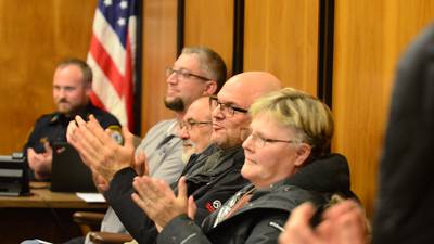 Photos: Rock Falls council swears in new fire department leadership