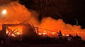 Bristol Kendall fire crews battle Yorkville barn fire