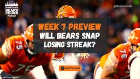 Bears Insider podcast 281: Will the Bears snap their losing streak on Monday night?