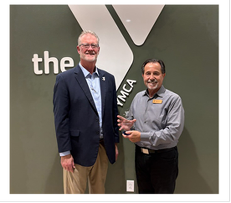 Joe Capece, chief executive officer of the Ottawa YMCA, has received the CEO Leadership Legacy Award from the YMCA Illinois Alliance.