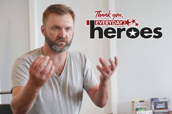 Foundation founder builds unique support system from his battle with heroin addiction