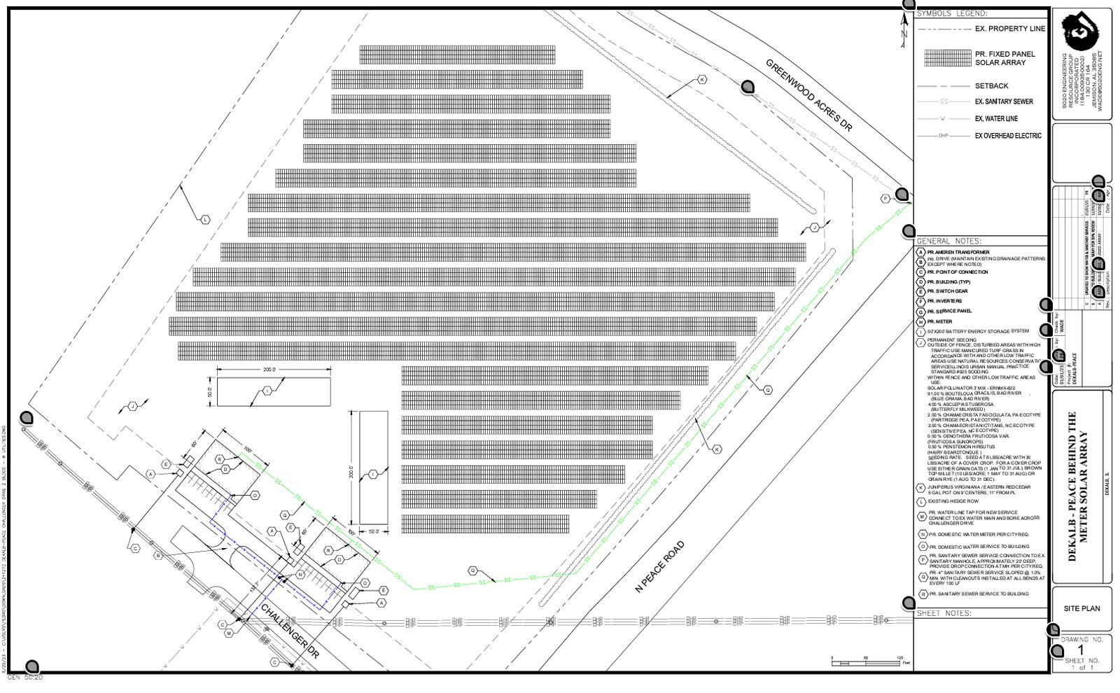 Solar development, data center proposed for 30 acres along Peace Road