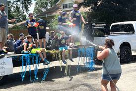 Water wars a welcome feature of Polo’s Town & Country Days parade
