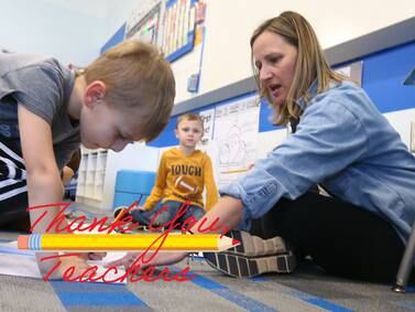 Waltham kindergarten teacher Karin Kummer loves what she does