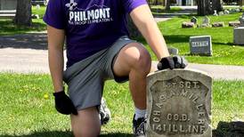 Kane County Eagle scout project pays tribute to fallen veterans in St. Charles cemetery