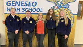 Forreston FFA Students compete in the District 1 FFA proficiency areas