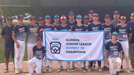 Illinois Valley Junior League baseball team places second at state