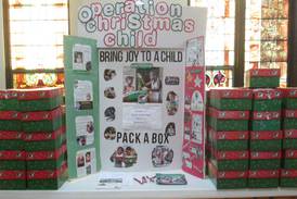Plano Methodist Church packs boxes for Operation Christmas Child