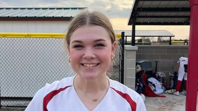 Taylor Vescogni pitches L-P to victory in state-ranked battle against Sycamore