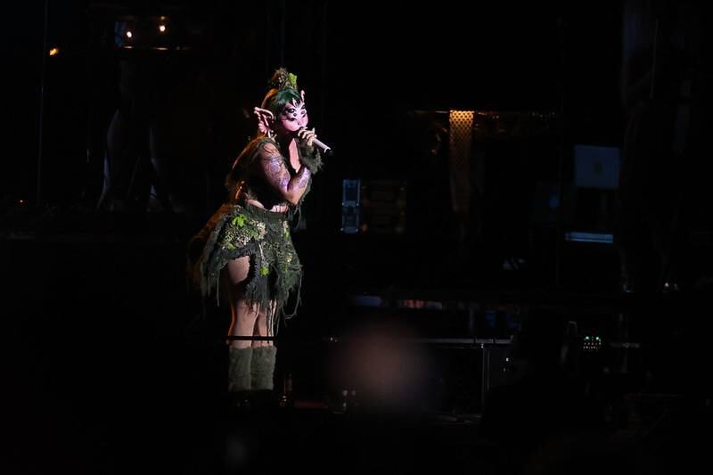 Melanie Martinez performs at Lollapalooza on Sunday, Aug. 4, 2024 in Chicago.