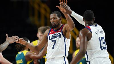US routs Australia, 97-78, to play for more basketball gold