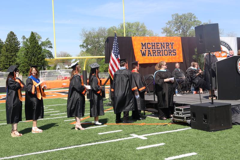 McHenry High School's Upper Campus graduates 538 seniors at McCracken Field on Saturday, May 16, 2026