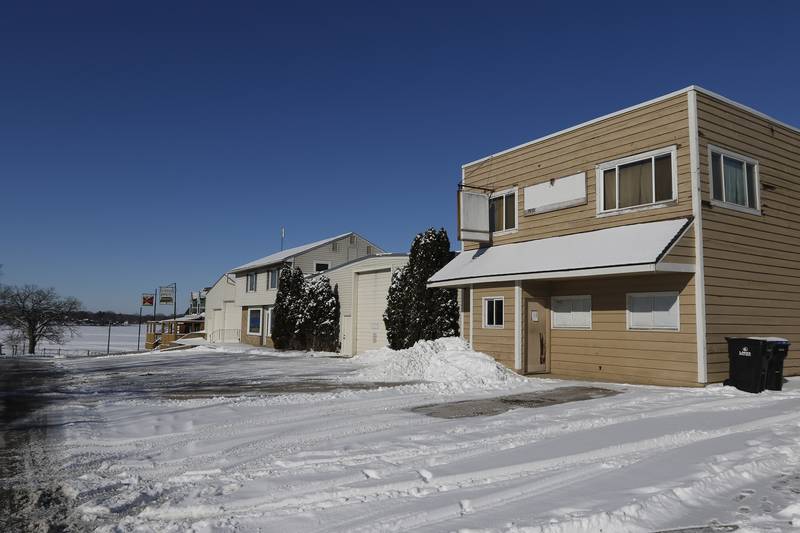 This is one of three building in Wonder Lake that is now vacant that used to house a bar or restaurant. The lack of new investment and the empty storefronts has frustrated some neighboring business owners and residents.