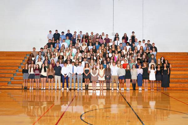 Minooka Community High School’s National Honor Society Inducts New Members